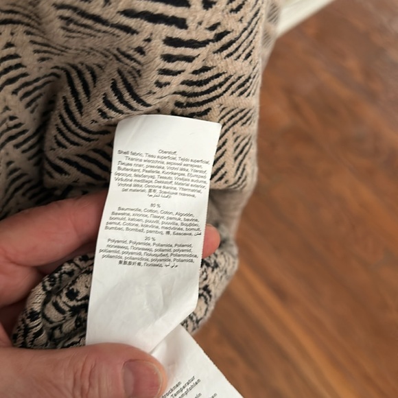 Cardigan by Olsen,beige and Black pattern - Picture 4 of 5